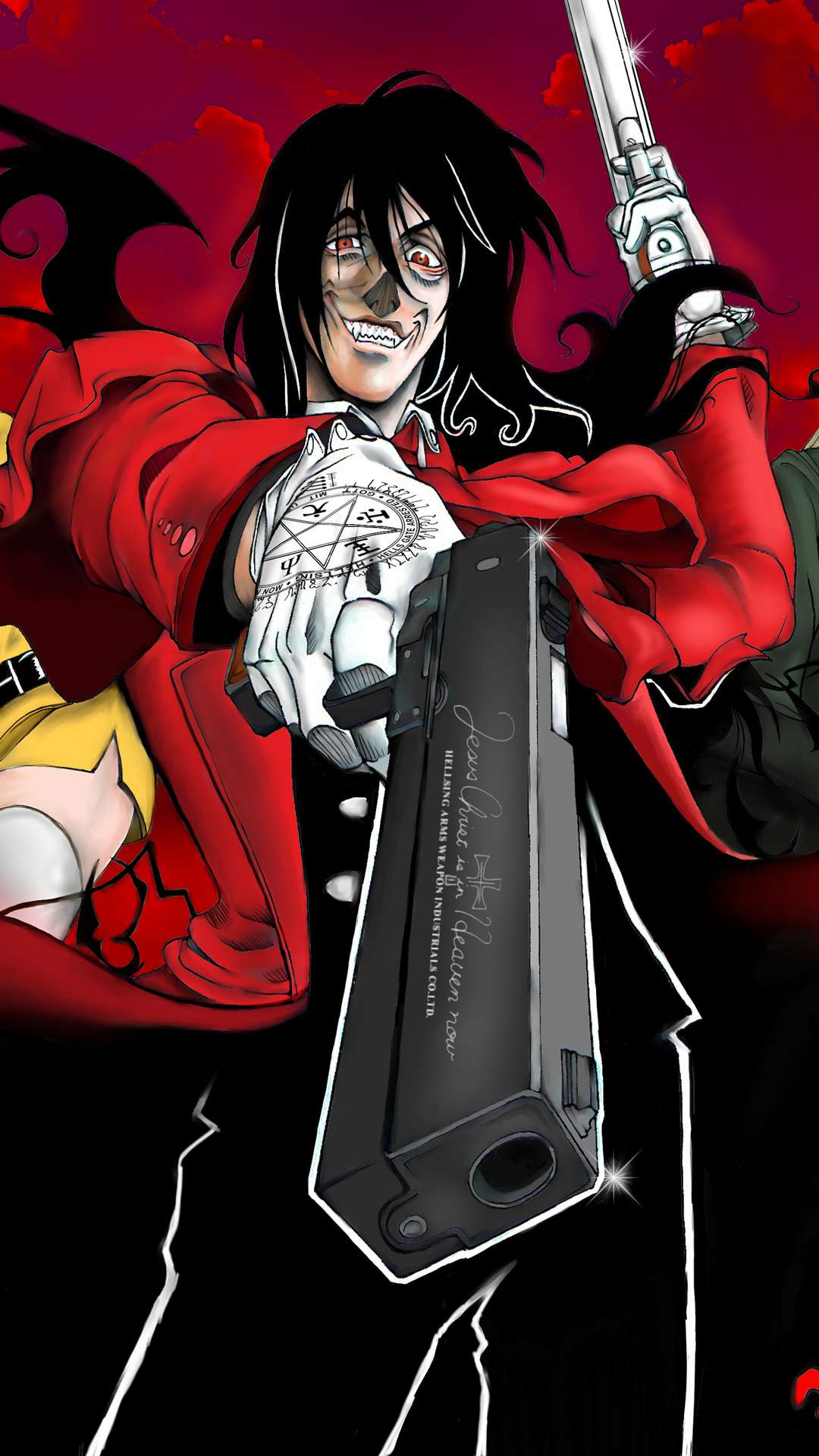 Alucard (Hellsing) Mobile Wallpaper by Been Dead Long #876120