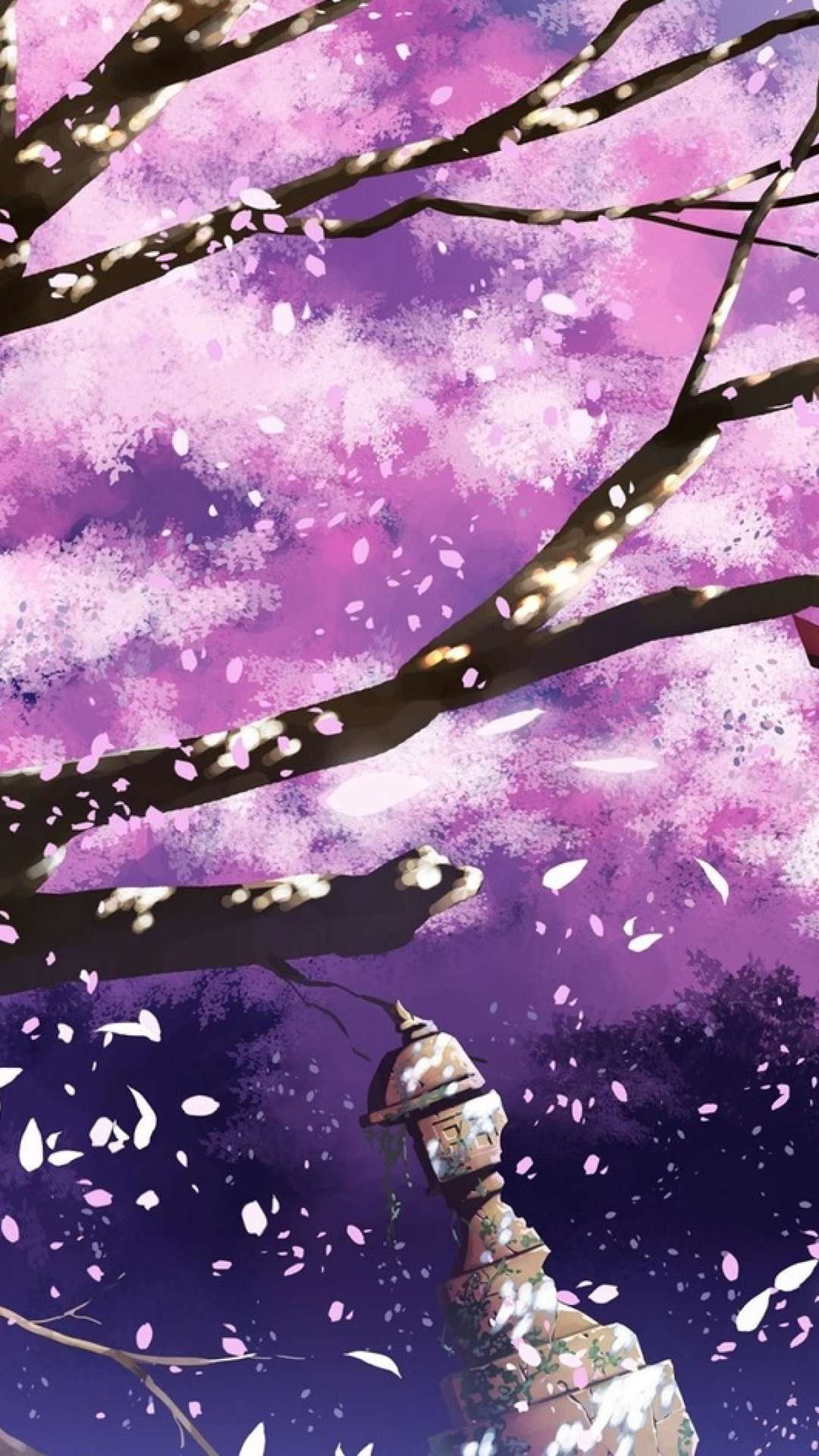 31+ Anime Cherry Blossom Wallpapers for iPhone and Android by Heidi Simmons