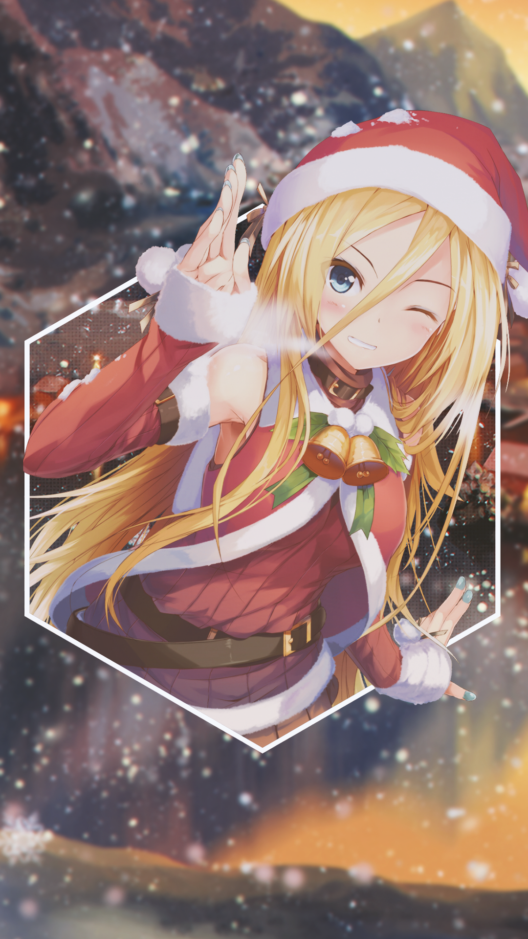 Merry Christmas 60FPS Wallpaper Engine  Merry christmas wallpaper Anime  christmas Christmas wallpaper free