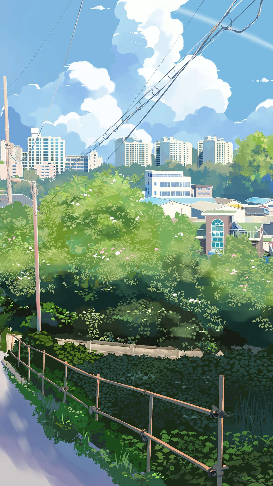 An Anime Painting Of A Town Street Background Picture Jamaica Background  Image And Wallpaper for Free Download