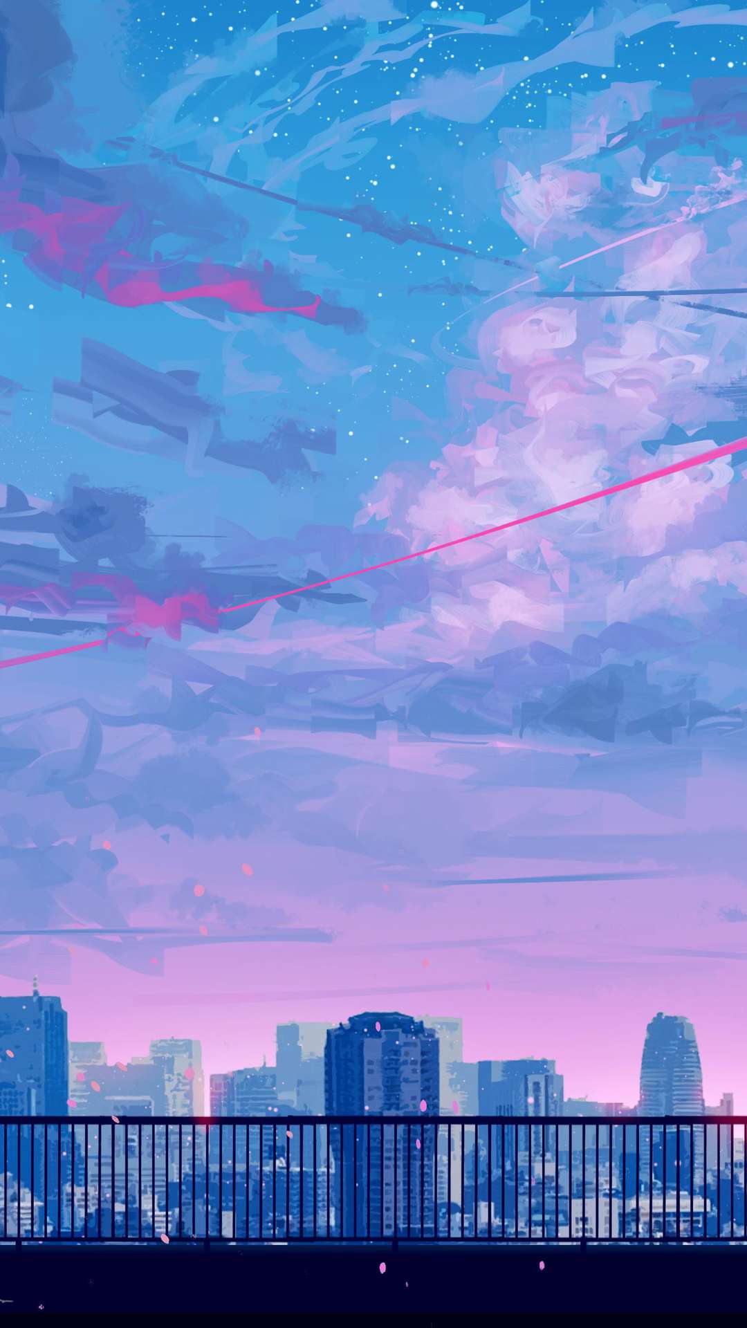 Anime City Wallpapers on WallpaperDog