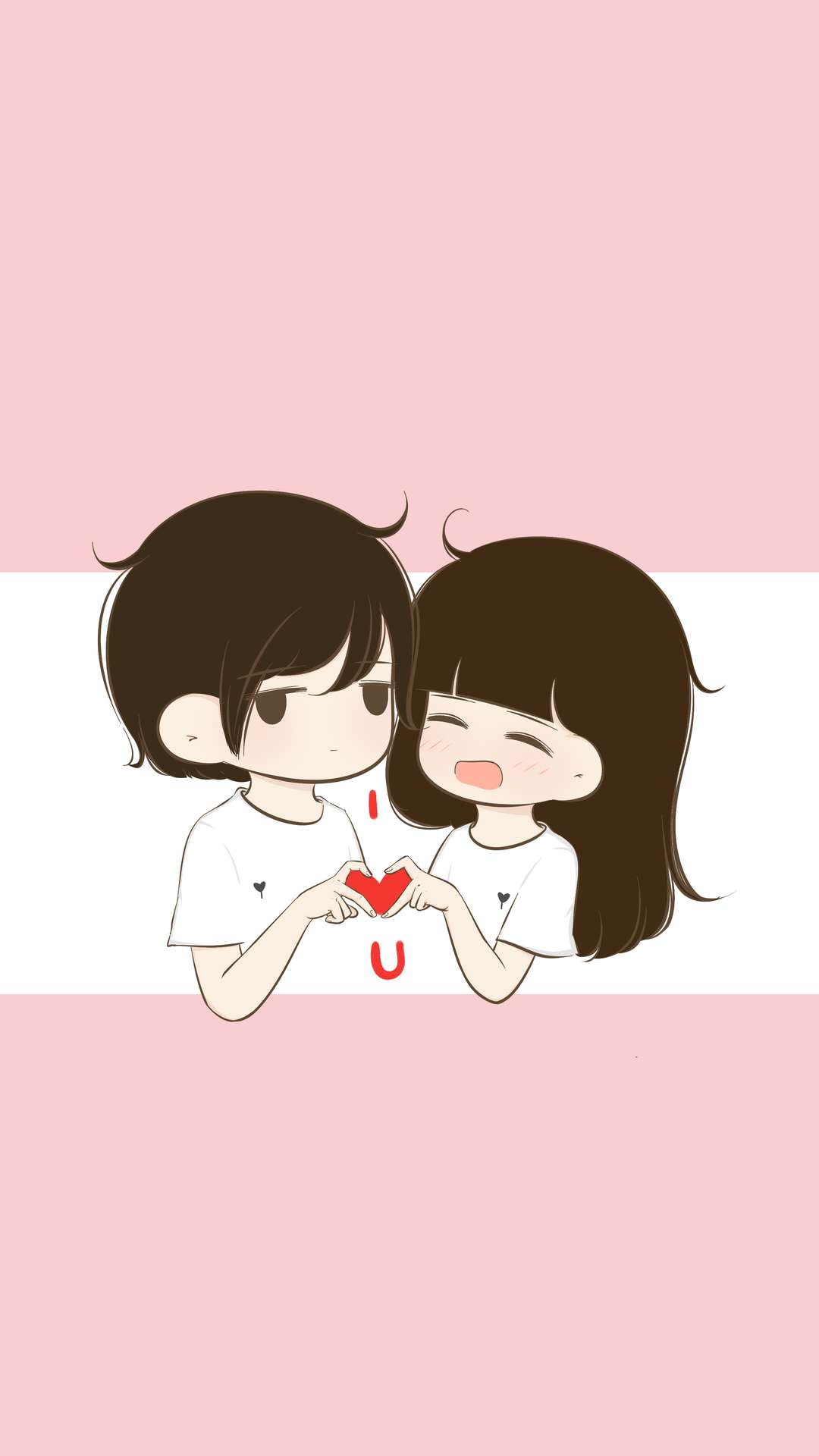 Couple love cartoon couple cute heart iphone kiss love samsung HD  phone wallpaper  Peakpx