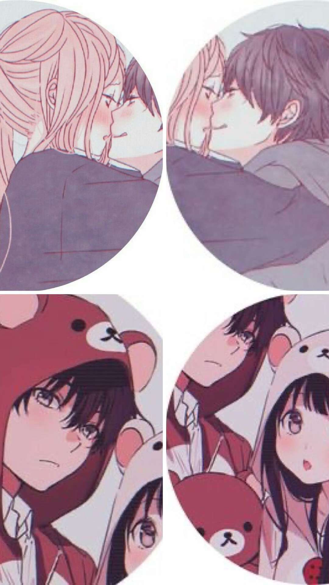 Cute Anime GIF - Cute Anime Couple hug - Discover & Share GIFs