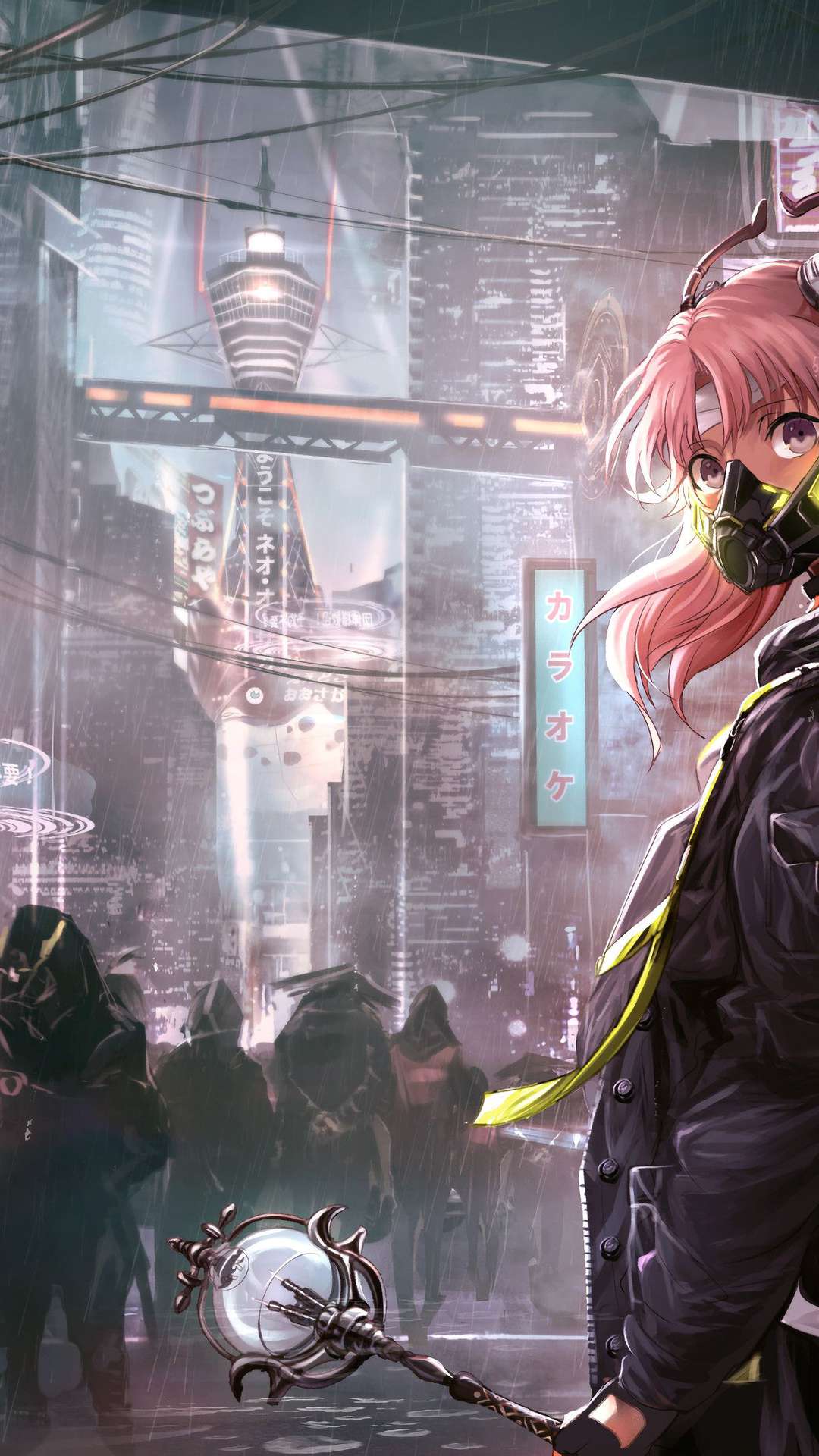Anime Cyberpunk HD Wallpapers und Hintergründe