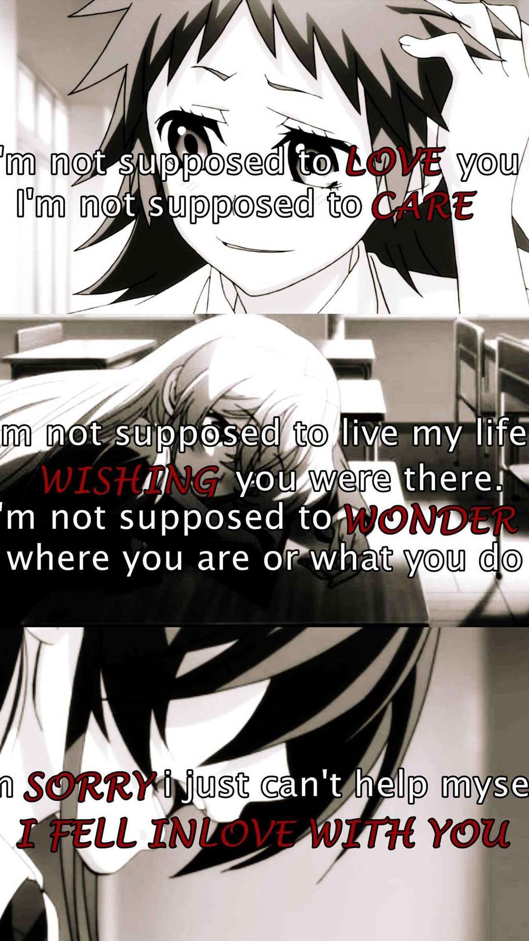 Anime quote anime4life animeartist animedrawing animefreak animegirl  animeinsta HD phone wallpaper  Peakpx