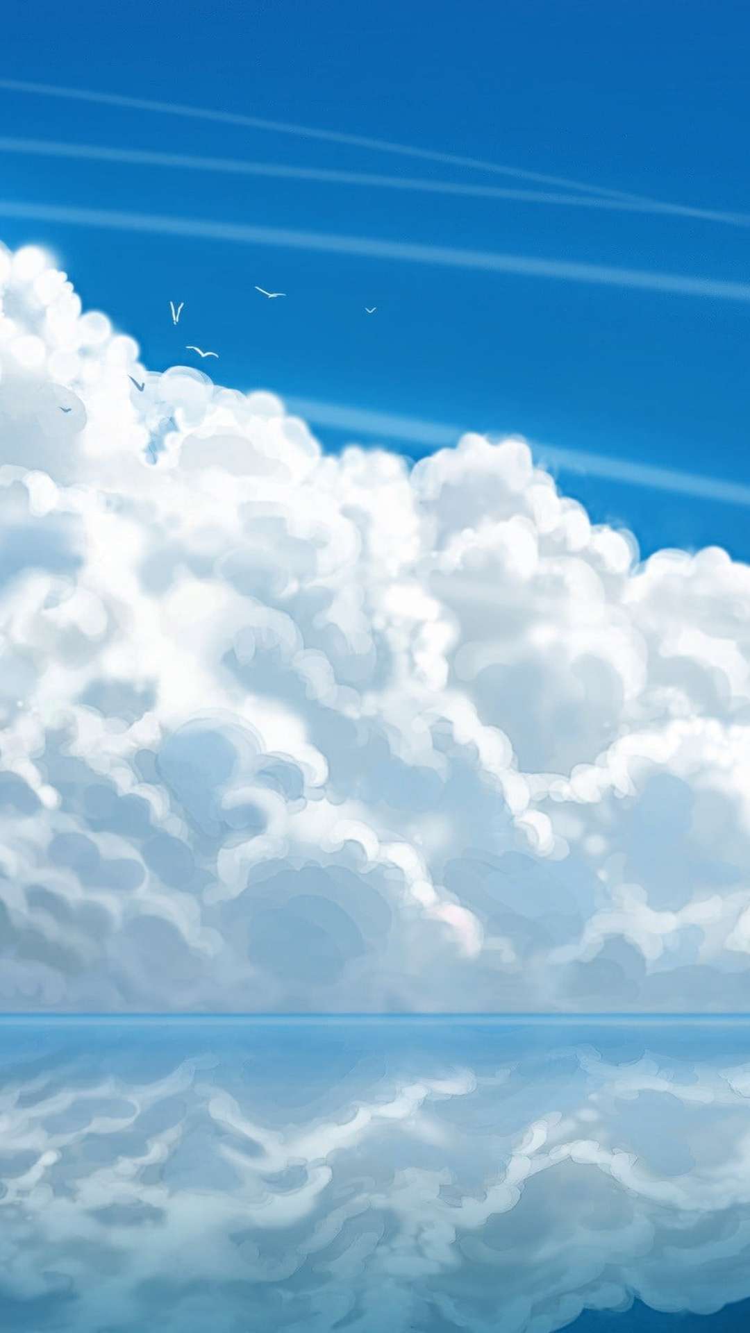 Wallpaper Anime Cloud Water Atmosphere Daytime Background  Download  Free Image
