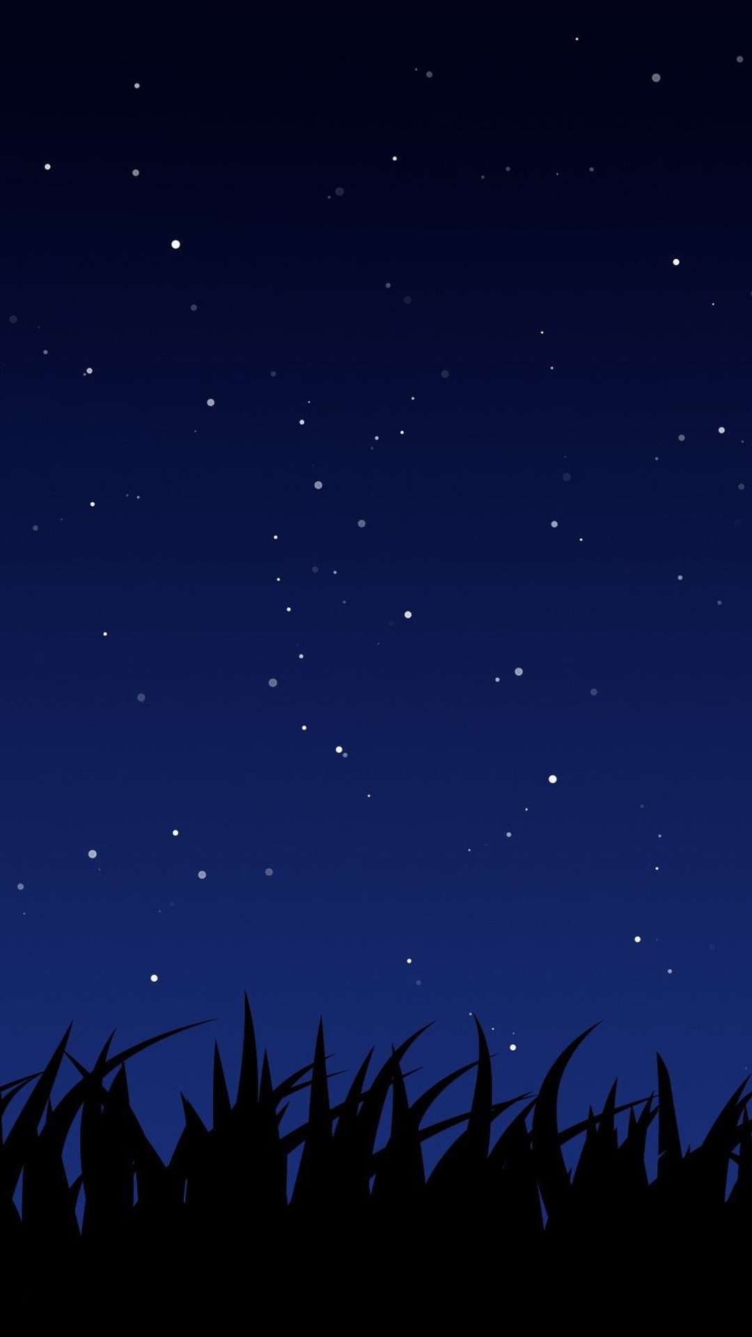 Anime Night Sky wallpaper in 1366x768 resolution