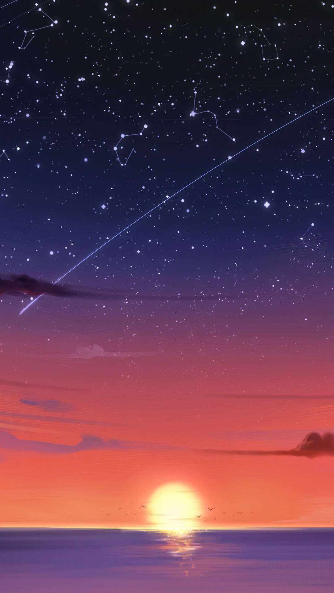 Anime Sunset Wallpapers  Top Free Anime Sunset Backgrounds   WallpaperAccess