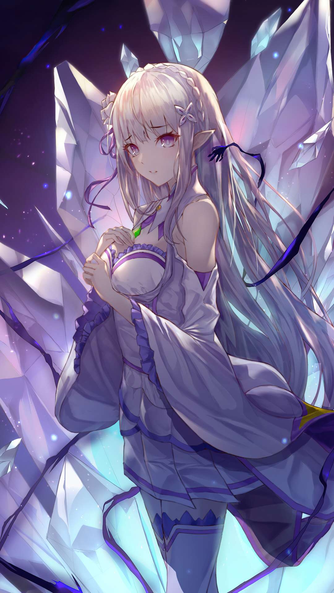 9+ Emilia Re Zero Wallpapers for iPhone and Android by Sara Byrd