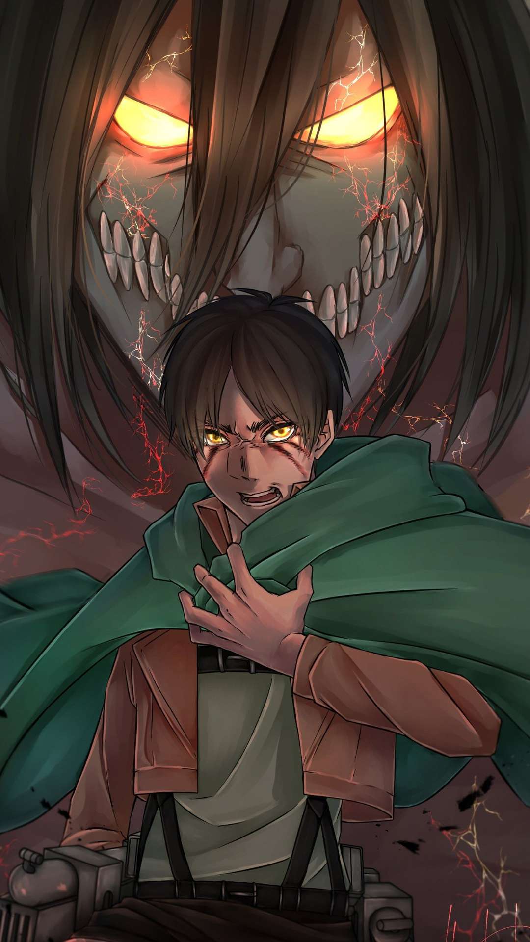 Download Eren Yeager wallpaper by Ballzartz  e3  Free on ZEDGE now  Browse millions of popular anime Wallpapers and Ringto  Anime Anime  butterfly Ajin anime