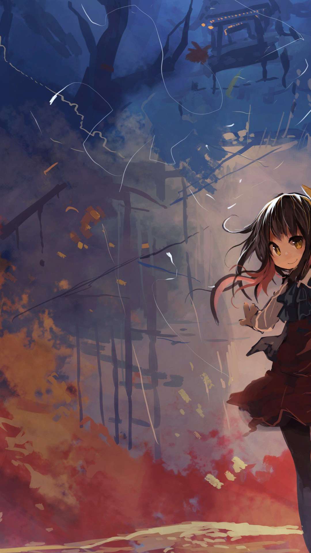 3+ Fall Anime Wallpapers for iPhone and Android by Amy Barrett