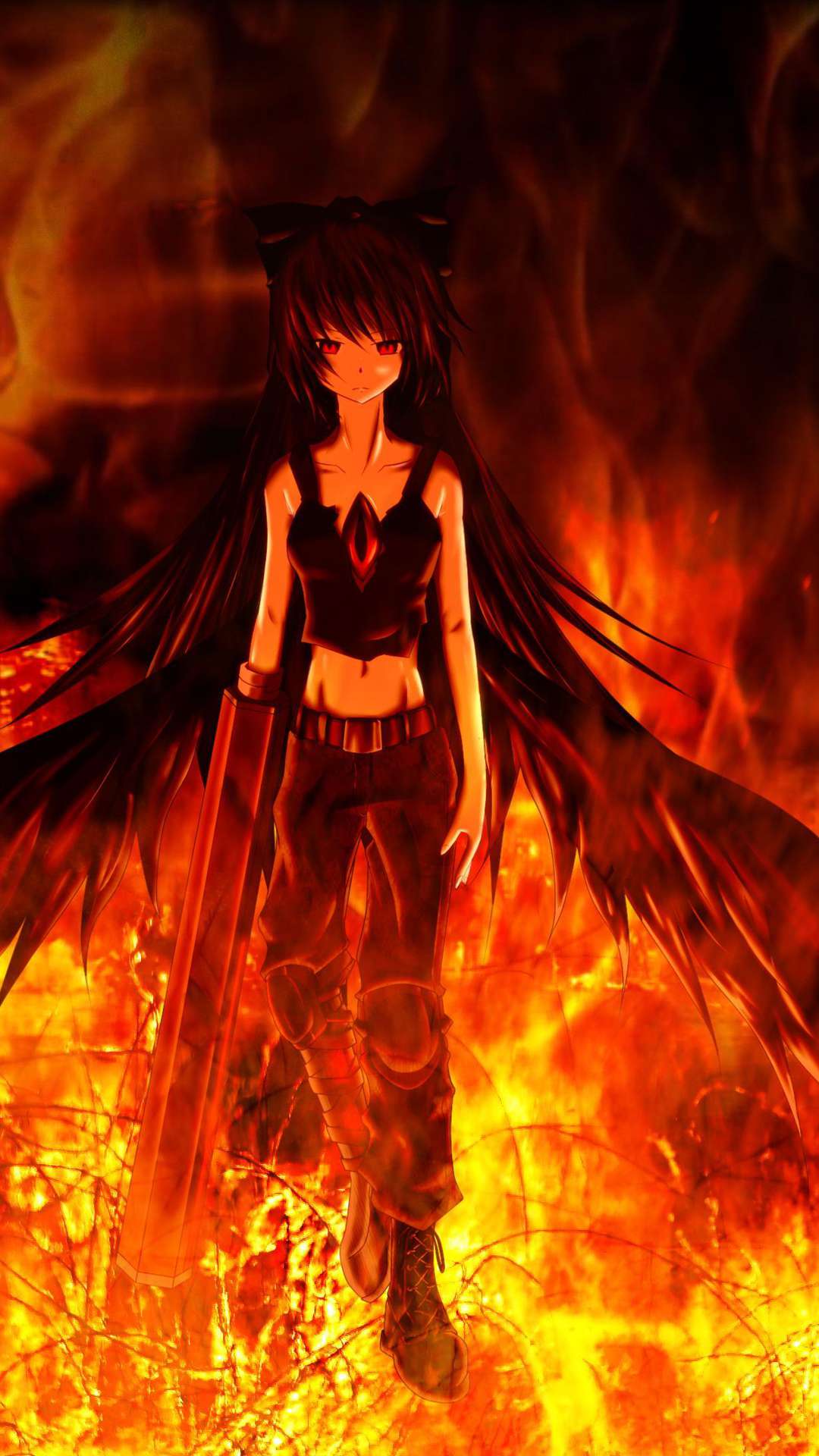 Anime Flame Wallpapers  Top Free Anime Flame Backgrounds  WallpaperAccess