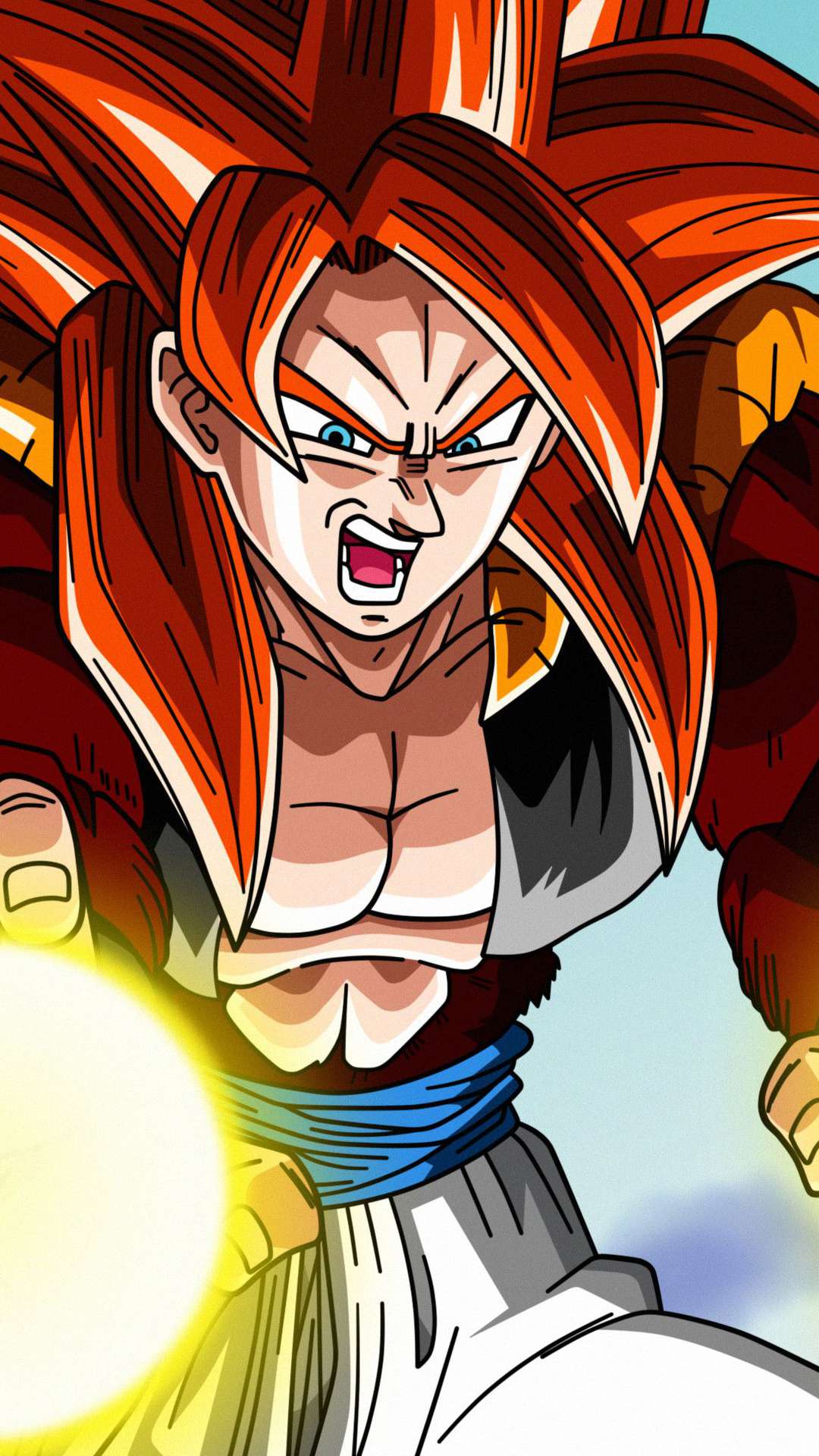 iPhone and Android Gogeta Super Saiyan 4 Dragon Ball Fighterz Live Phone  Wallpaper
