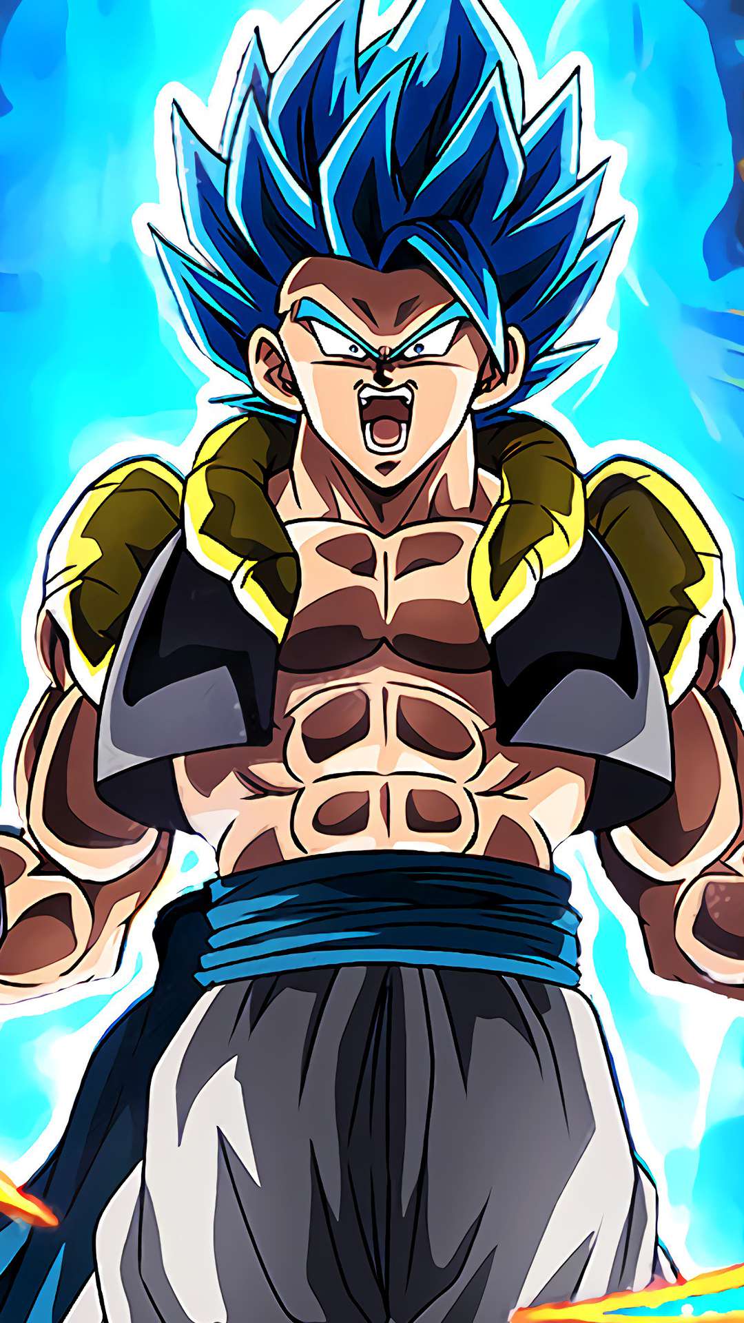 Gogeta Blue wallpaper by Ayush_Mandal - Download on ZEDGE™