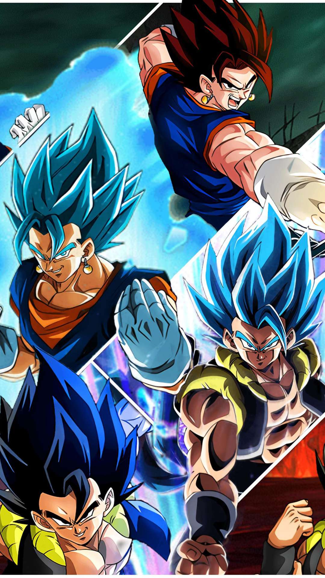 Mobile wallpaper: Anime, Dragon Ball Z, Dragon Ball, Super Saiyan, Gogeta (Dragon  Ball), 1085590 download the picture for free.