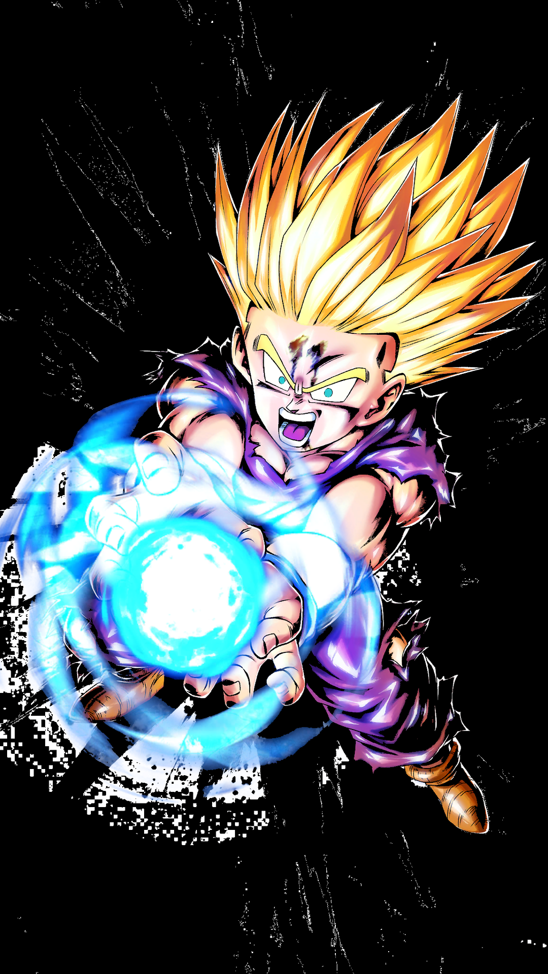 Best Gohan moment now with Depth effect  riphonewallpapers