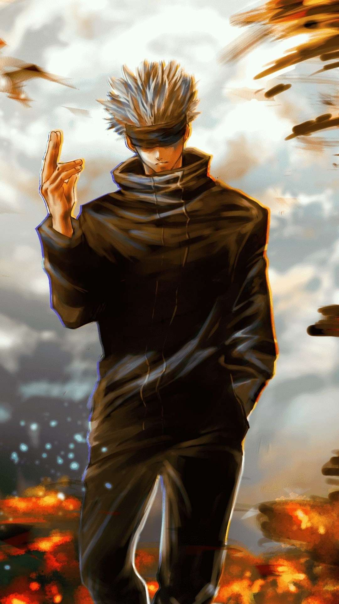 Anime Jujutsu Kaisen Satoru Gojo HD wallpaper  Peakpx