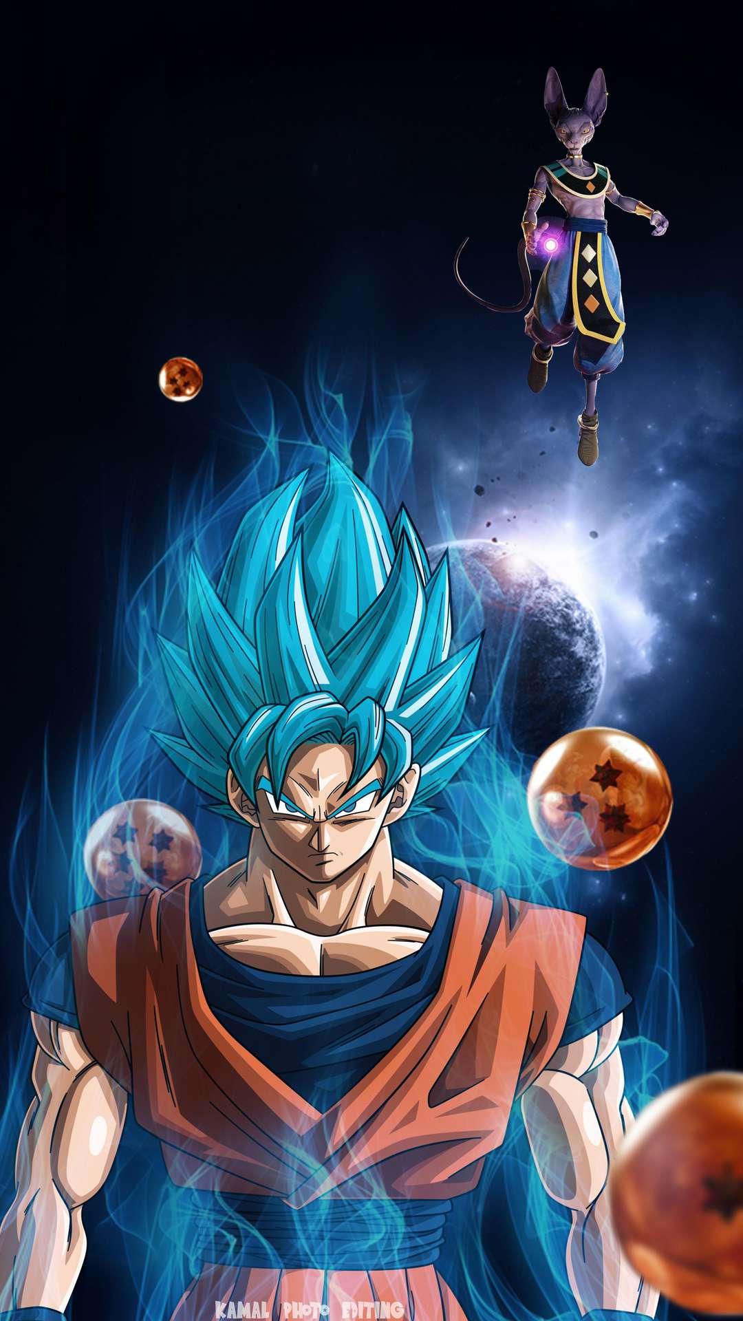 GOKU DBS FAN ART  HD LIVE WALLPAPER APK for Android Download