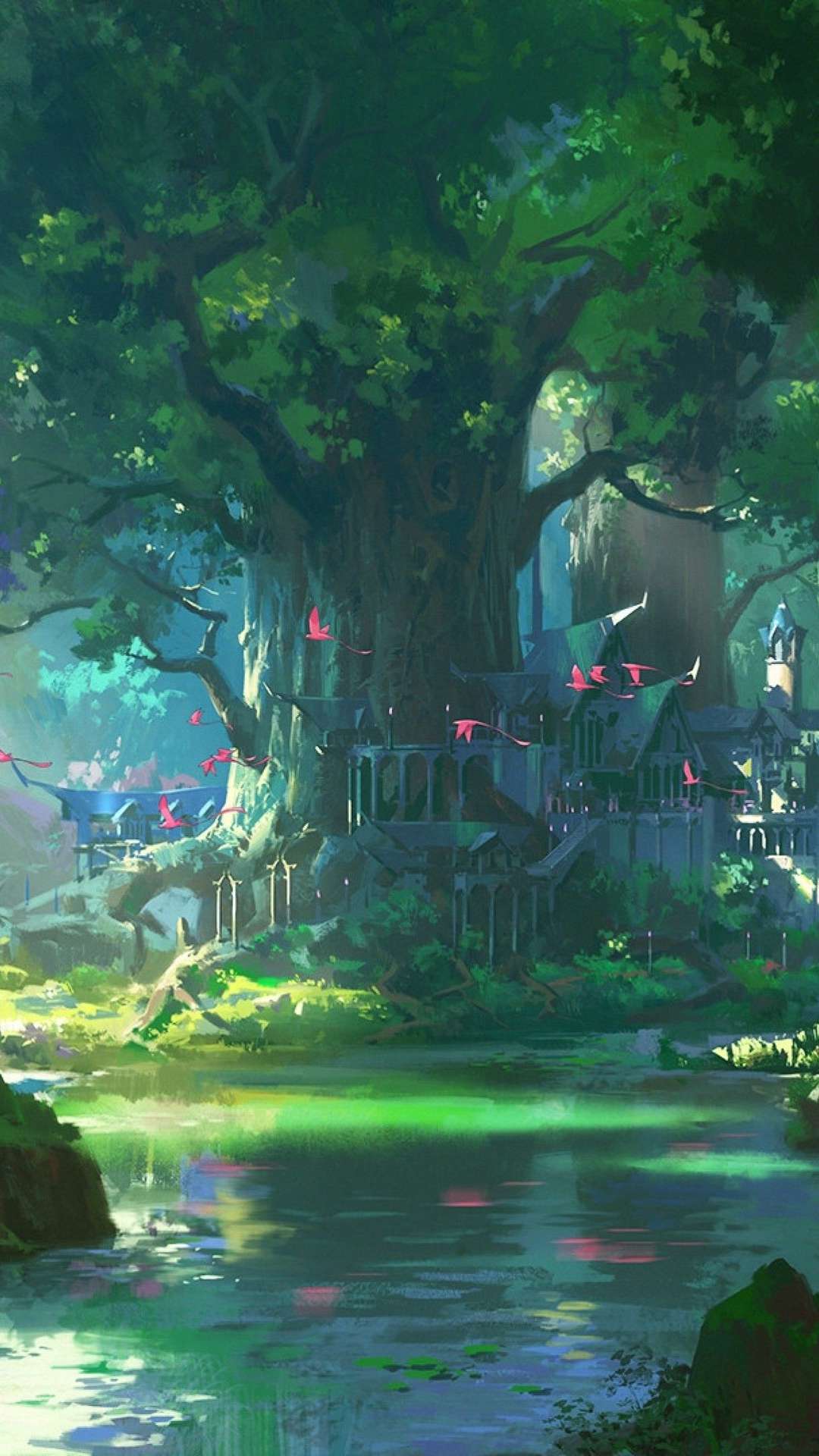 Anime Forest HD Wallpapers, Top Free Anime Forest Backgrounds -  ColorWallpapers