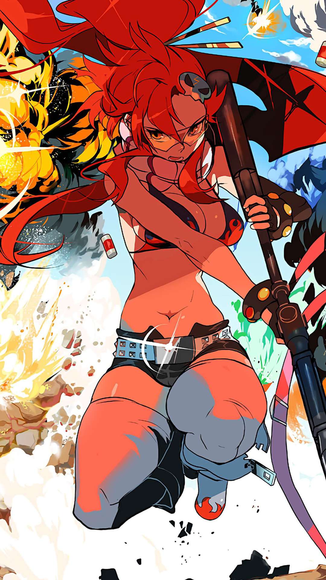 Gurren Lagann Mobile Wallpaper by TheBJO13 on DeviantArt