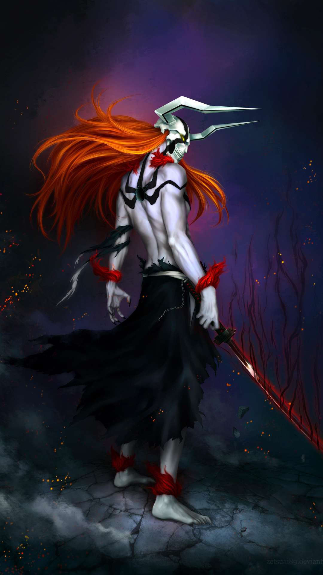 Ichigo Kurosaki, anime, bleach, HD phone wallpaper