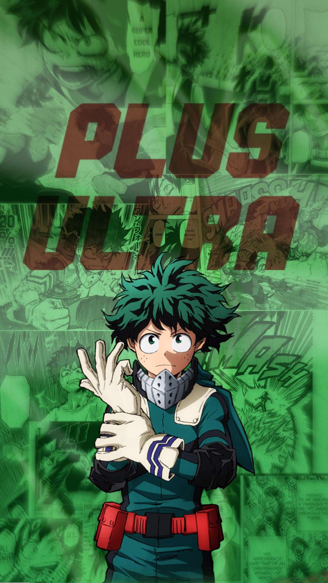 Midoriya, bnha, goku, my hero academia, HD phone wallpaper