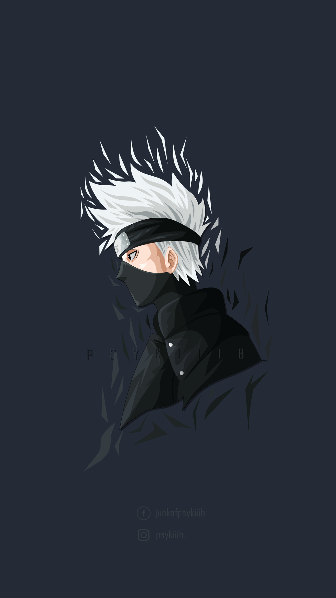 1080x1920 Kakashi Hatake Naruto Iphone 76s6 Plus Pixel xl One Plus  33t5 HD 4k Wallpapers Images Backgrounds Photos and Pictures