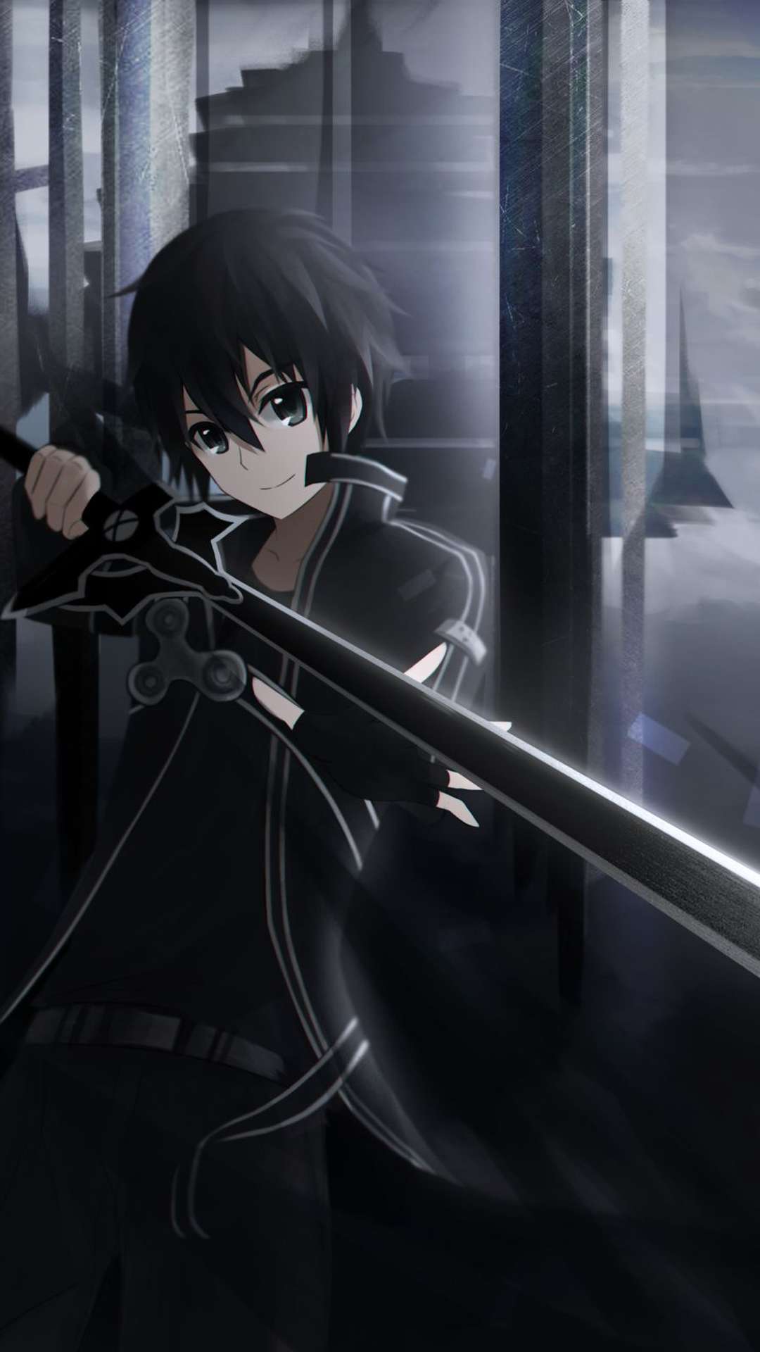 sword art online kirito wallpaper