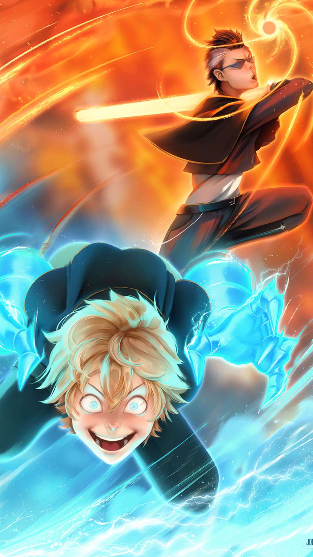 Made this Asta wallpaper for the final black clover episode 🖤🤍 : r/ BlackClover