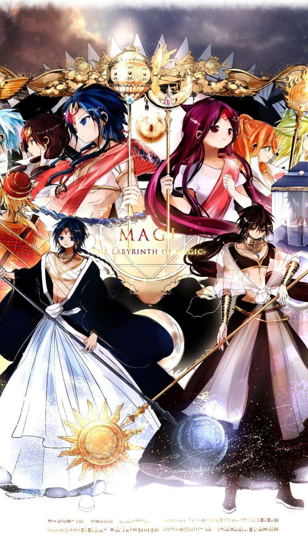 Download Magi The Kingdom Of Magic Anime Wallpaper