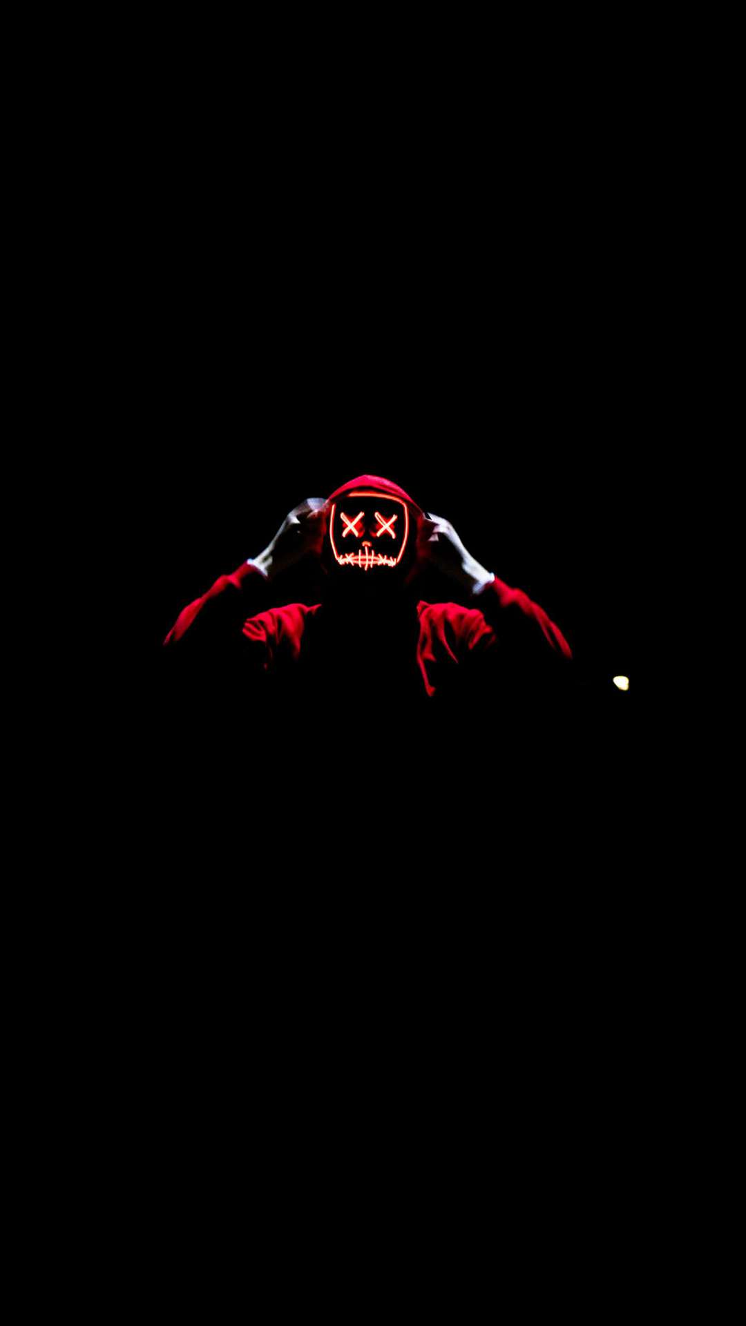 Anonymous Guy Hoodie iPhone Wallpaper  Wallpapers Download 2023