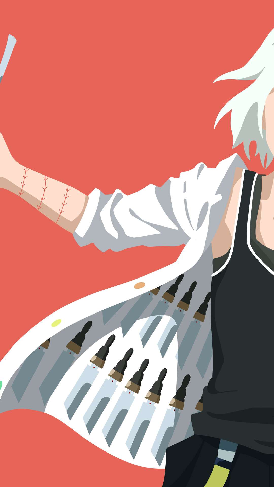 Anime Minimal - GetWalls.io, Minimalistic Anime, HD wallpaper