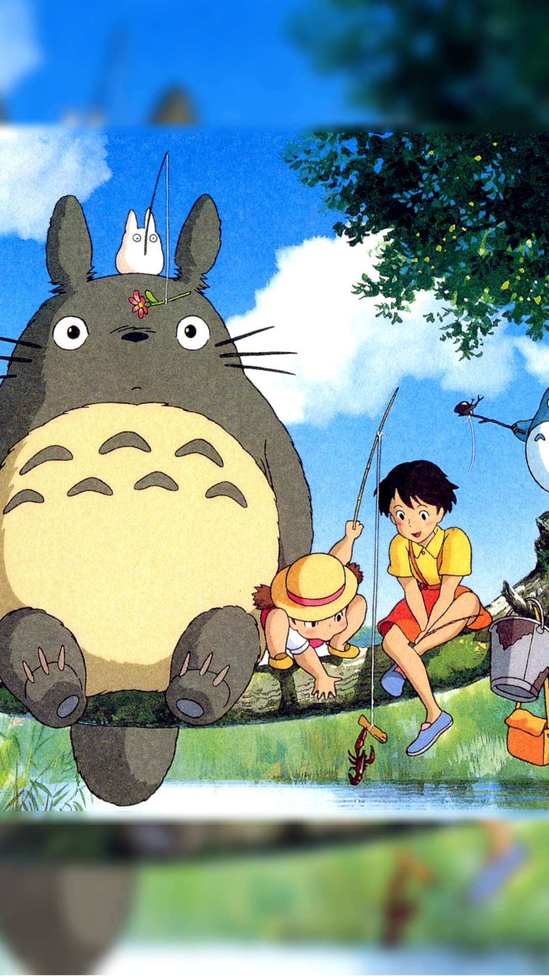 Wallpaper ID 440265  Anime My Neighbor Totoro Phone Wallpaper Totoro My  Neighbor Totoro 750x1334 free download