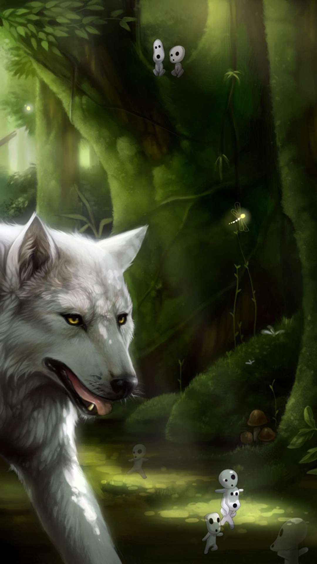 14+ Princess Mononoke Wallpapers for iPhone and Android by Brian Thornton