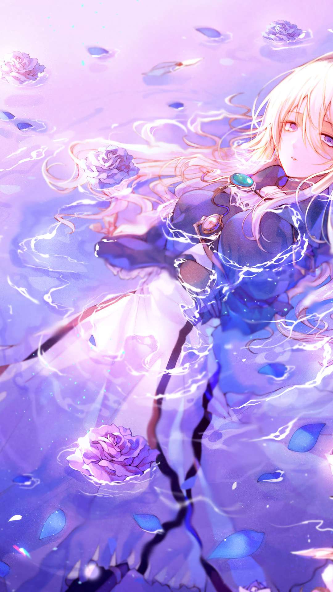 Purple Anime Sky Wallpapers  Top Free Purple Anime Sky Backgrounds   WallpaperAccess