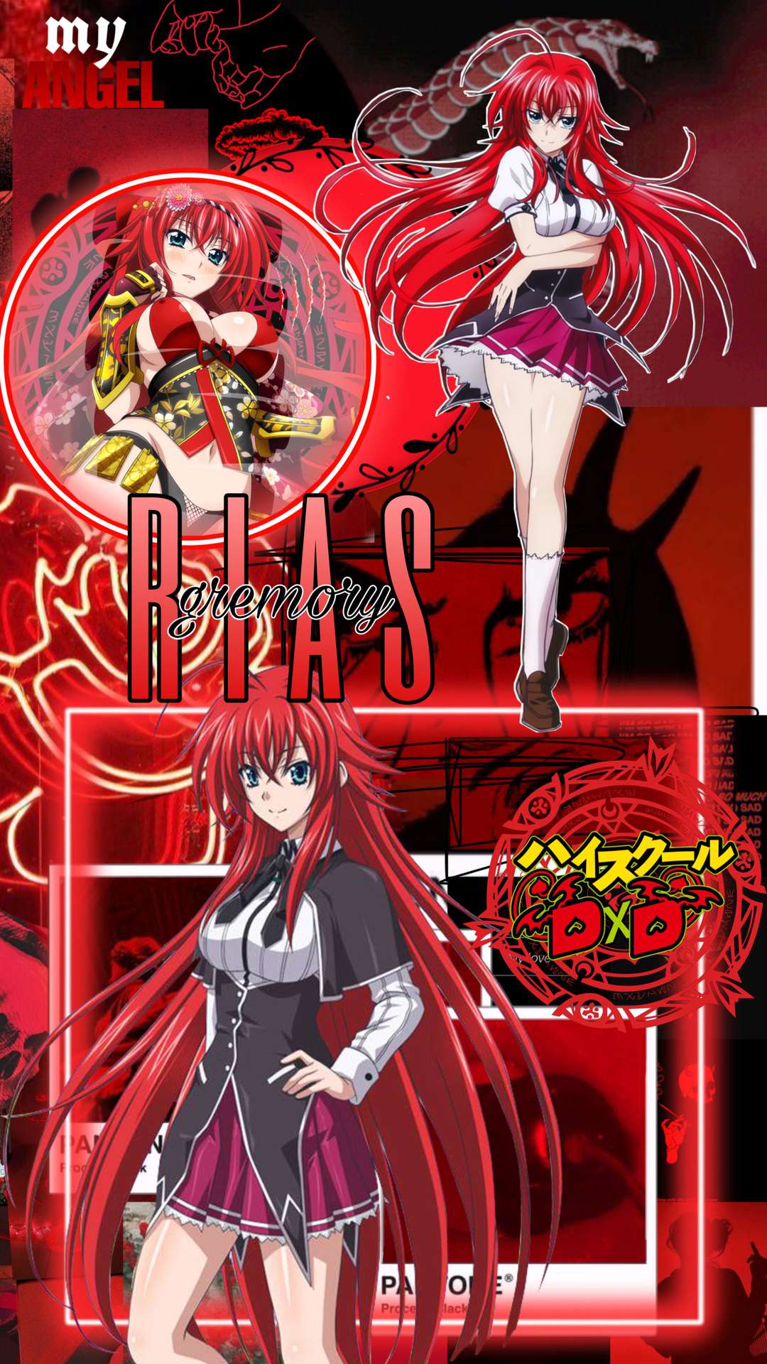 Pin by Nychoma Hamlet on Rias and Issei  Dxd Highschool dxd Anime