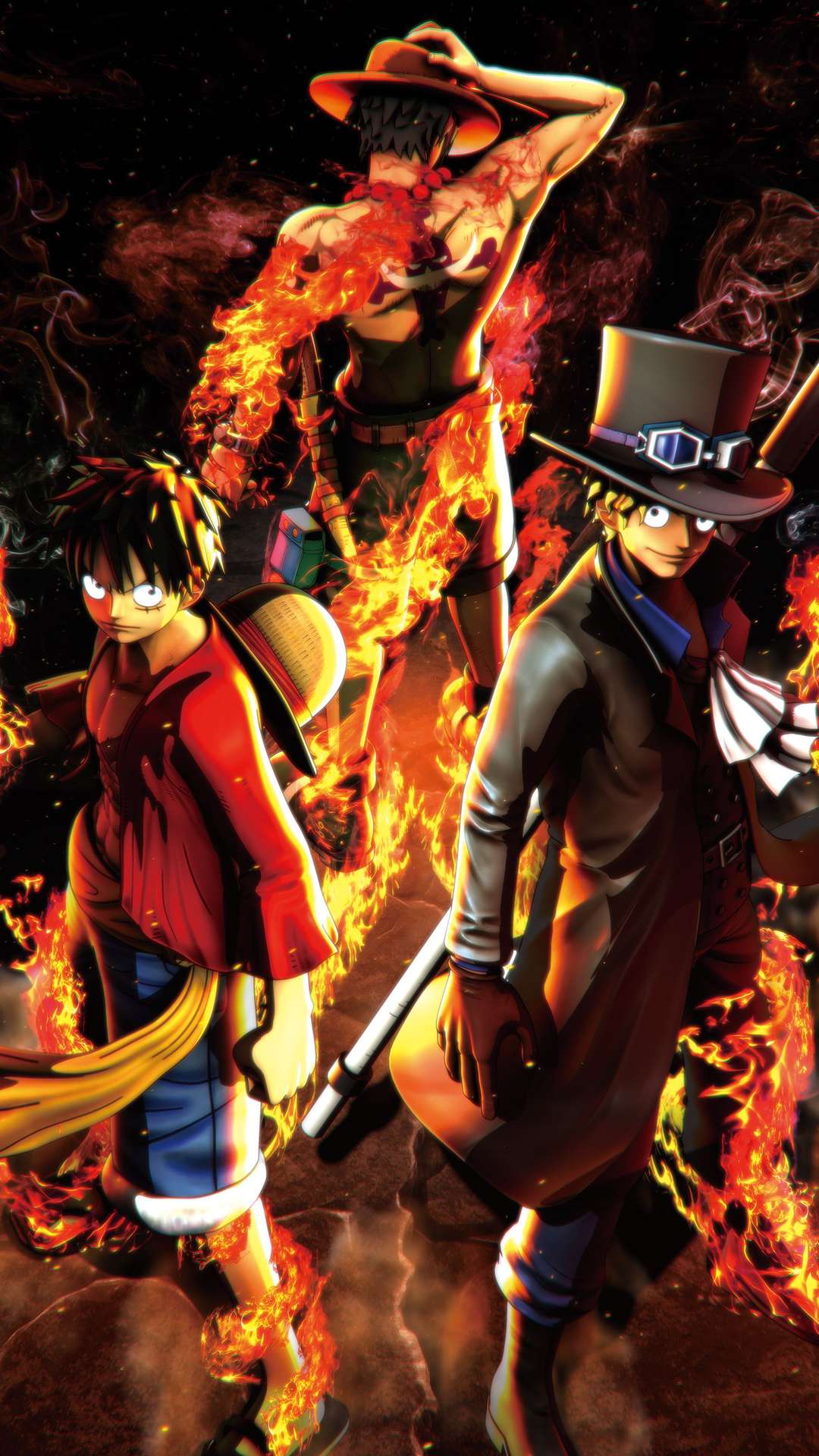One Piece  Three BrothersLuffyAceSabo HD wallpaper download