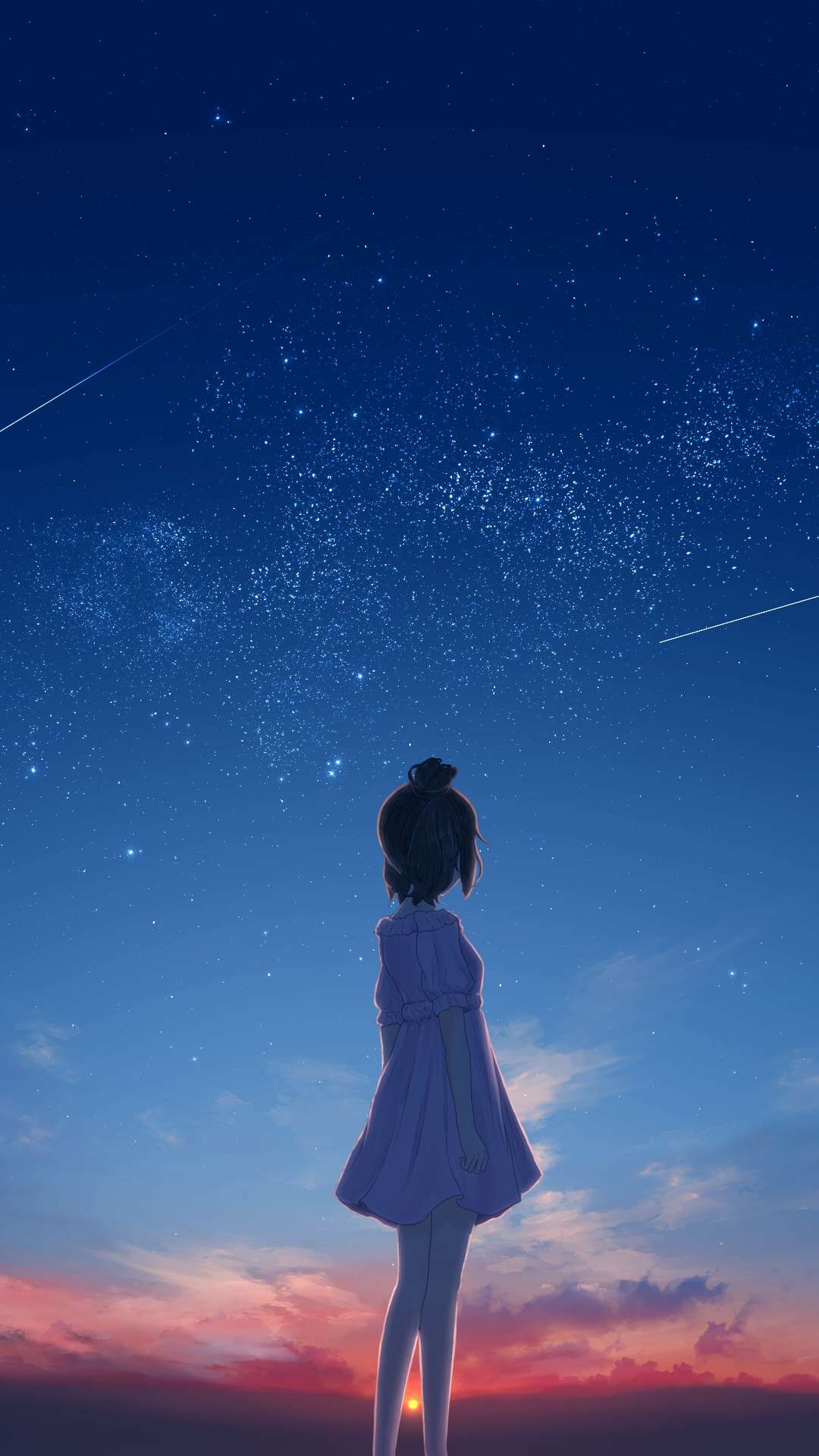 Wallpaper ID 70559  anime girl anime sad alone artist artwork  digital art hd 4k free download