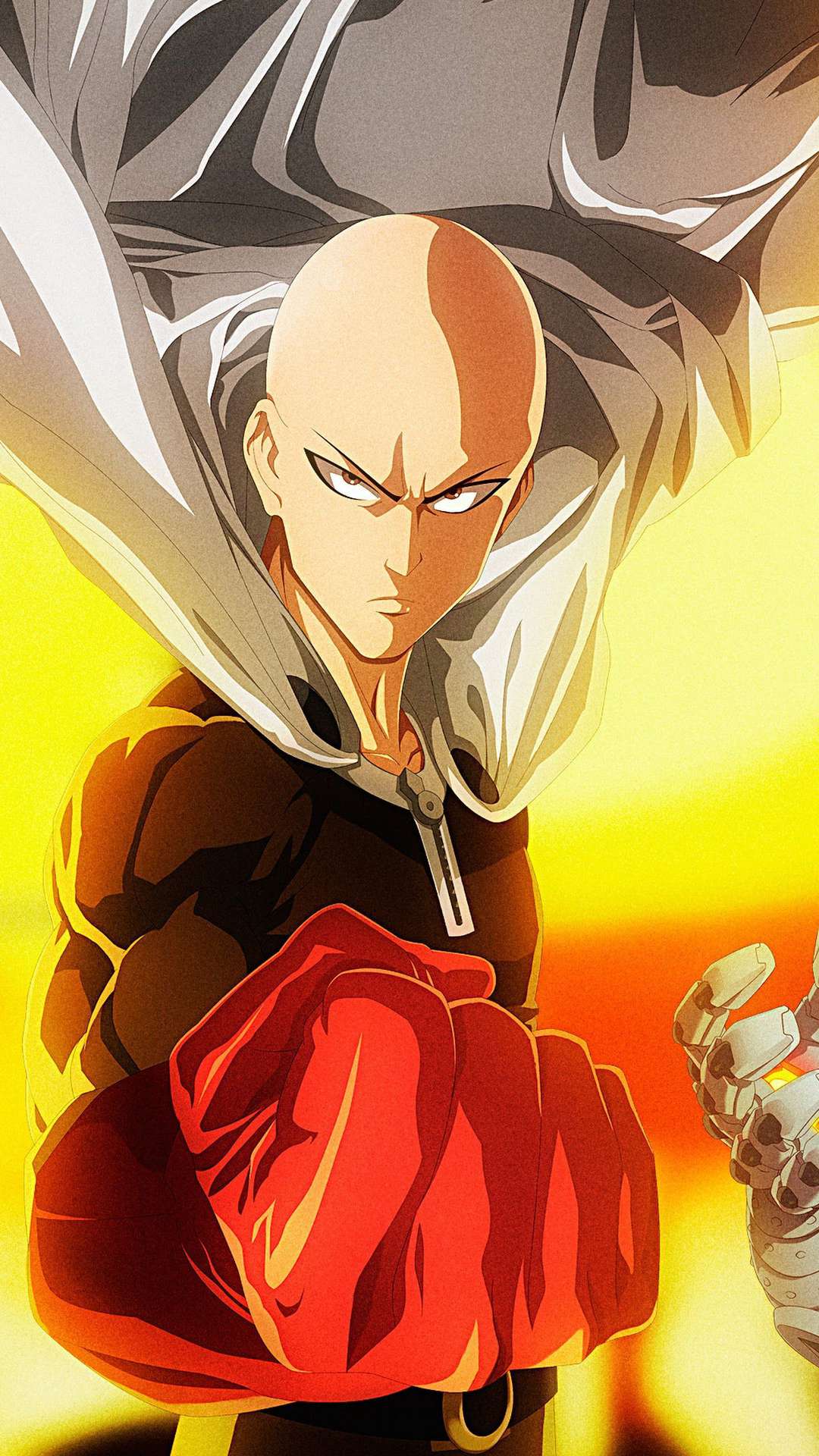 Saitama (One-Punch Man) Phone Wallpapers