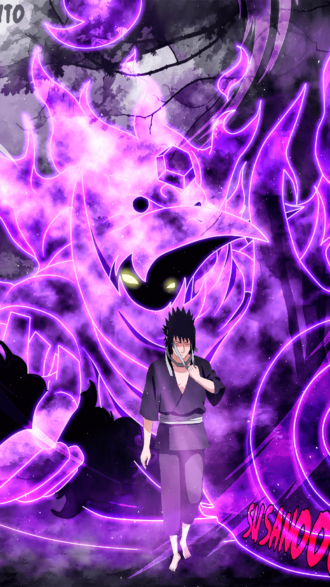 Obito Uchiha Sharingan 4K Wallpaper #39