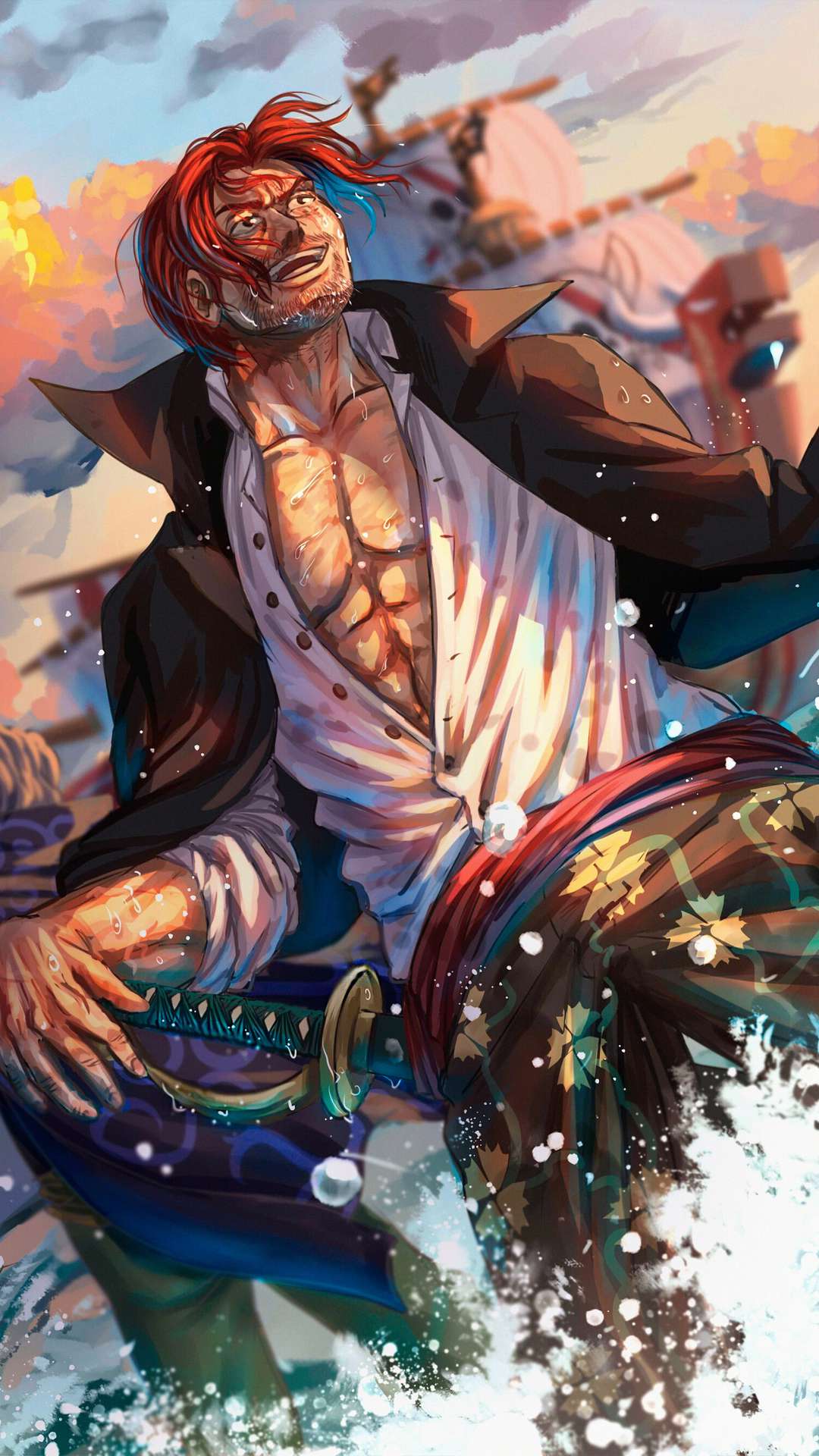 Shanks One Piece Wallpaper 26+ Shanks Wallpapers for iPhone and Android by Sarah Harris