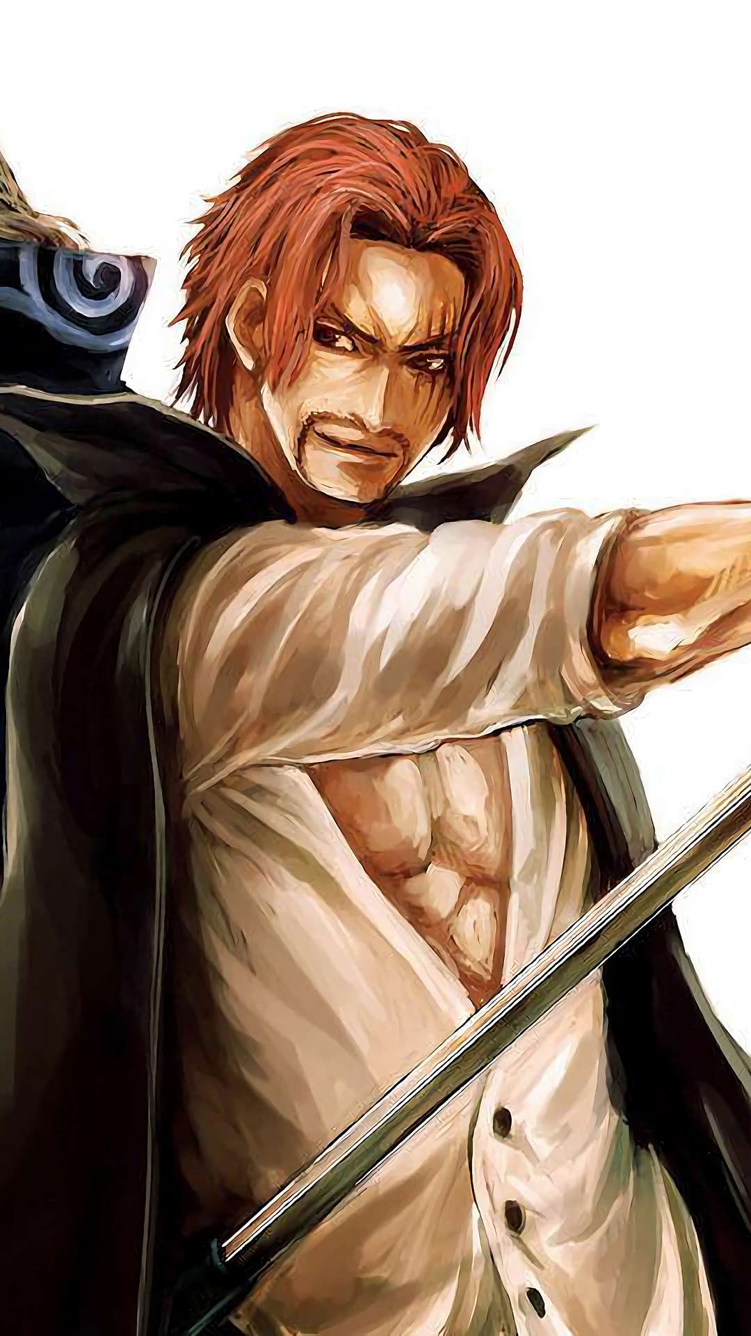 Shanks One Piece red hair pirates HD phone wallpaper  Pxfuel
