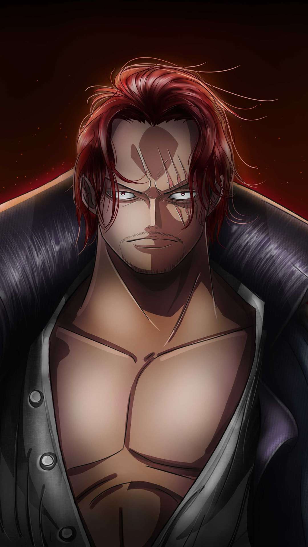 Shanks One Piece: Red 4K Wallpaper iPhone HD Phone #9751h