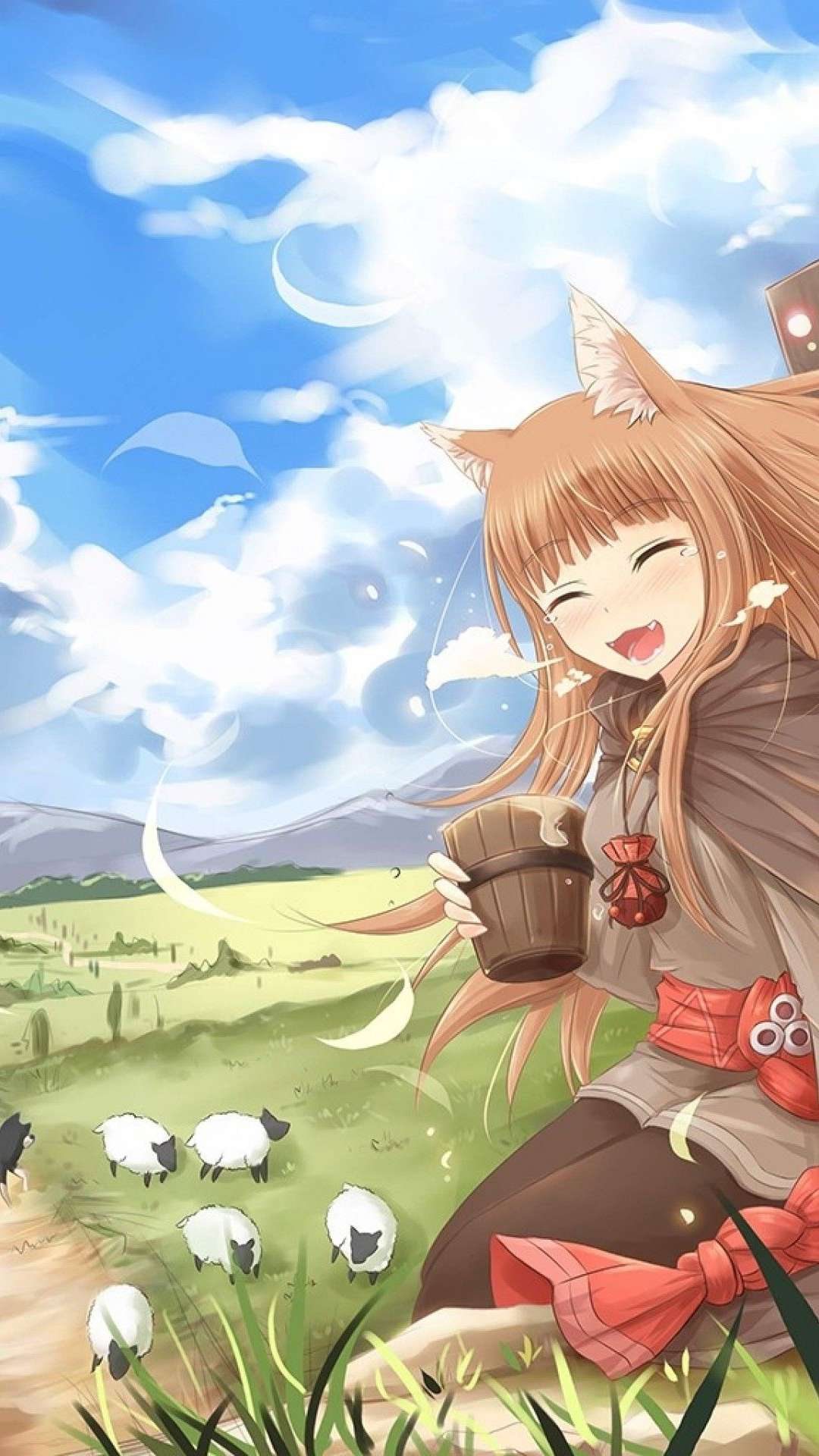 Anime Spice and Wolf Holo Spice and Wolf HD phone wallpaper  Peakpx