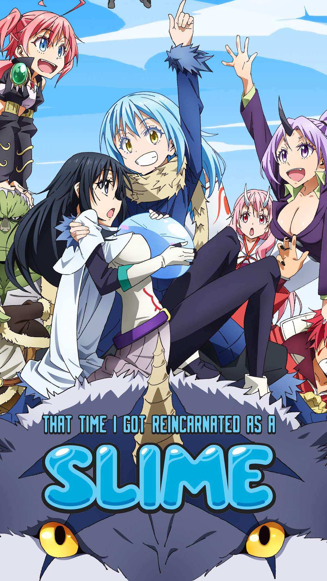 That Time I Got Reincarnated as a Slime Wallpaper by coolkat122 on  DeviantArt