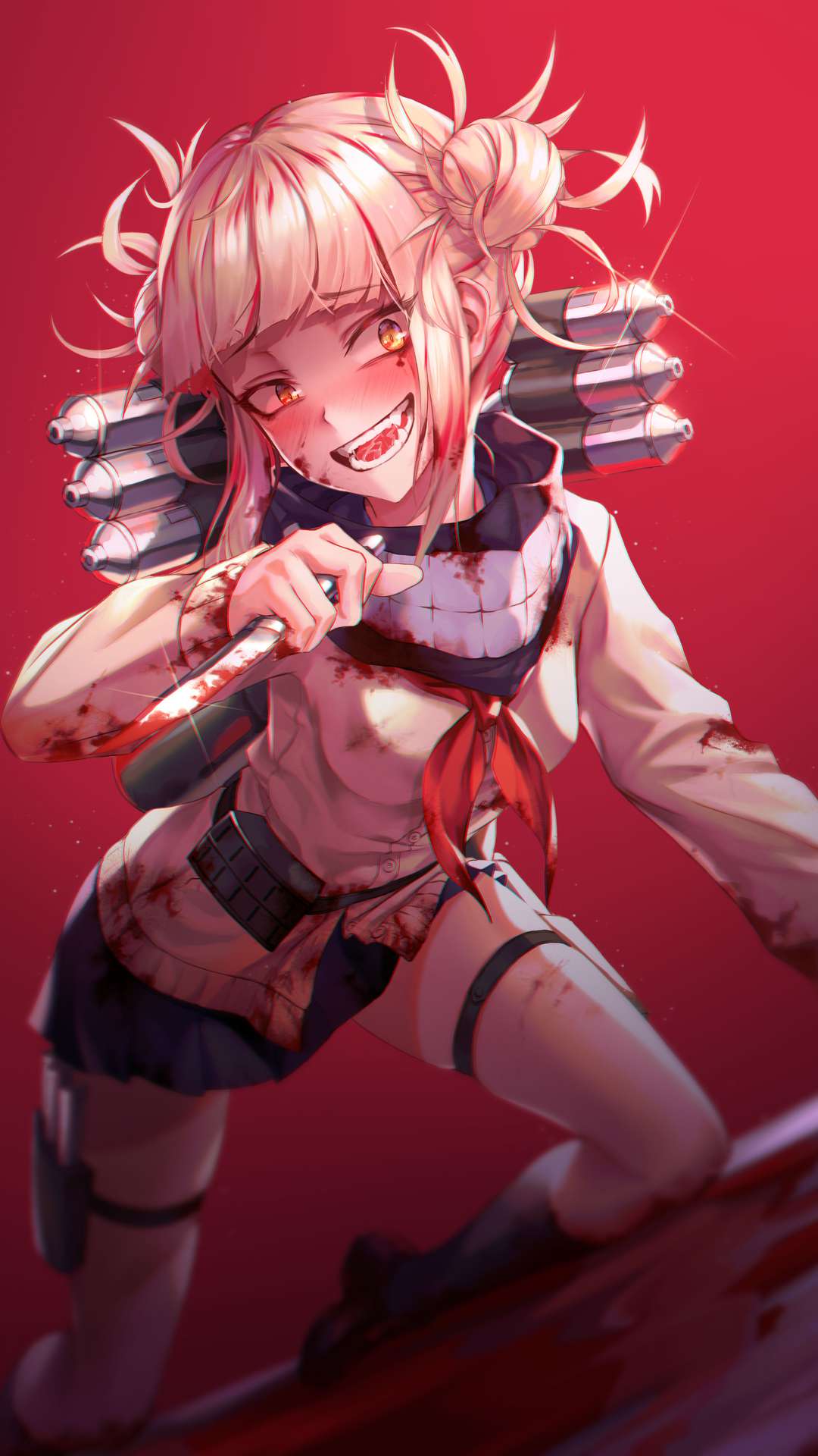Himiko Toga Art Wallpaper HD Anime 4K Wallpapers Images and Background   Wallpapers Den