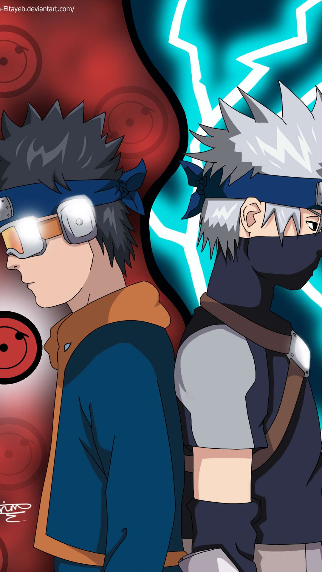 obito and kakashi wallpaper