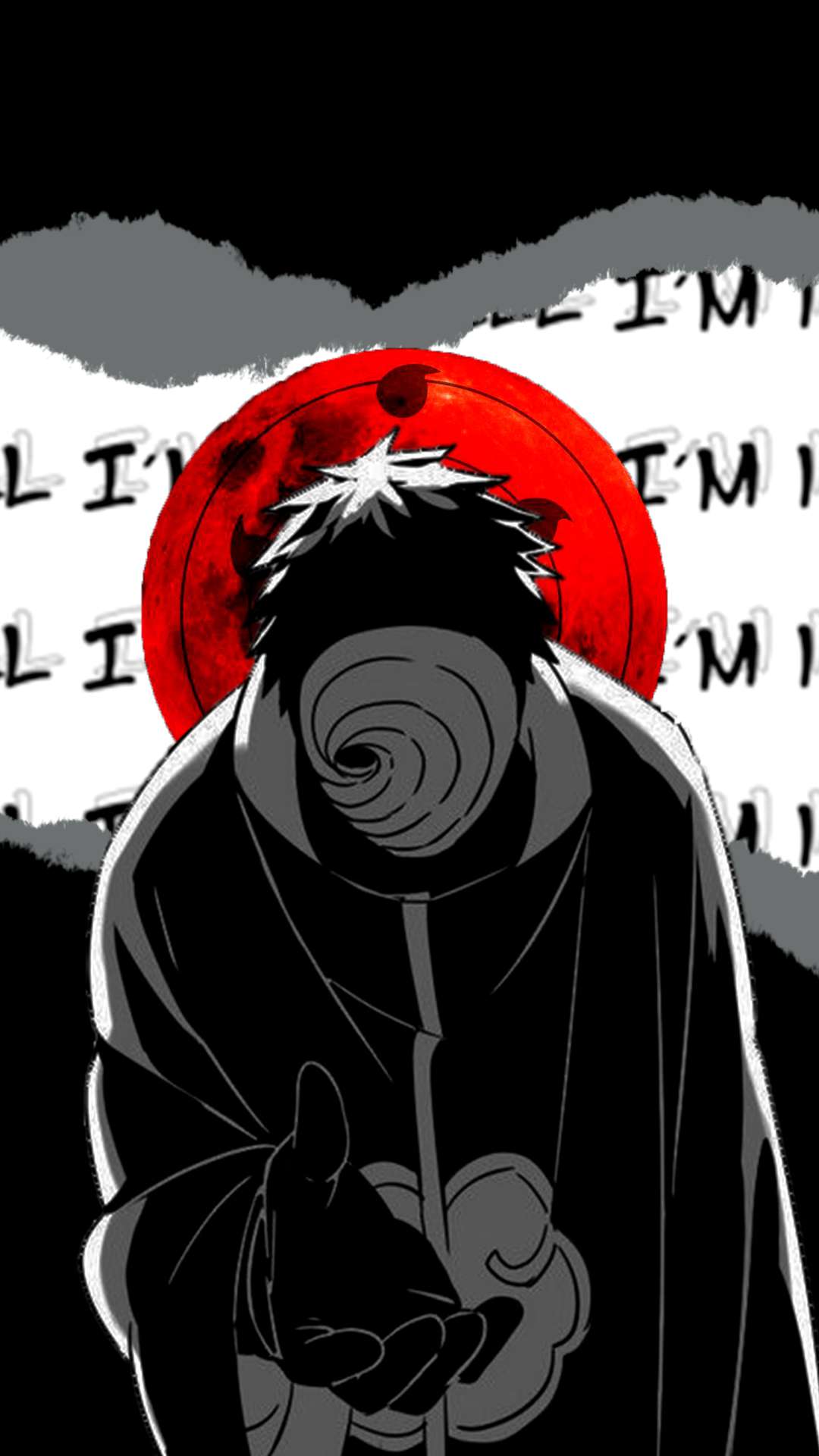 Obito Uchiha Sharingan 4K Wallpaper #39