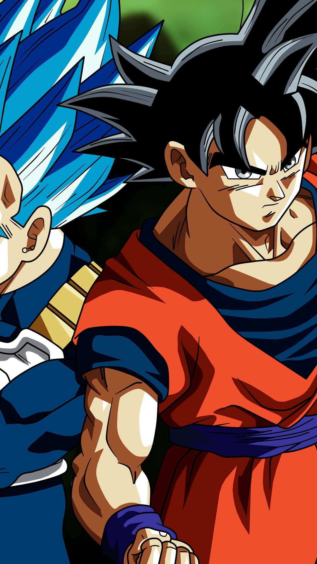 Goku vs Vegeta wallpaper by Zenitsusan - Download on ZEDGE™ | de0b