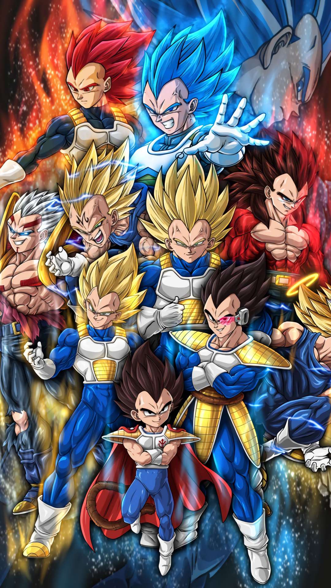 Download wallpaper 1280x2120 face off goku and vegeta dragon ball super  iphone 6 plus 1280x2120 hd background 3069